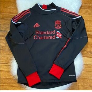 Adidas Black and Red Liverpool Jersey